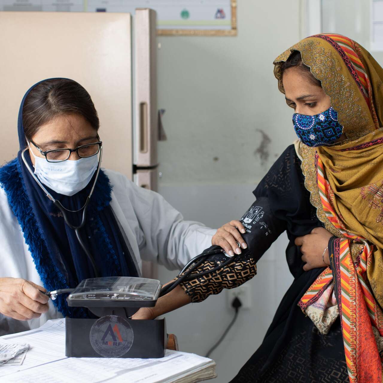 District Khairpur, Pakistan. Activities at the Maternal, Newborn and Child Health Centre (MNCH) where IRC and its implementing partners provide medical services to marginalized communities in Sindh.